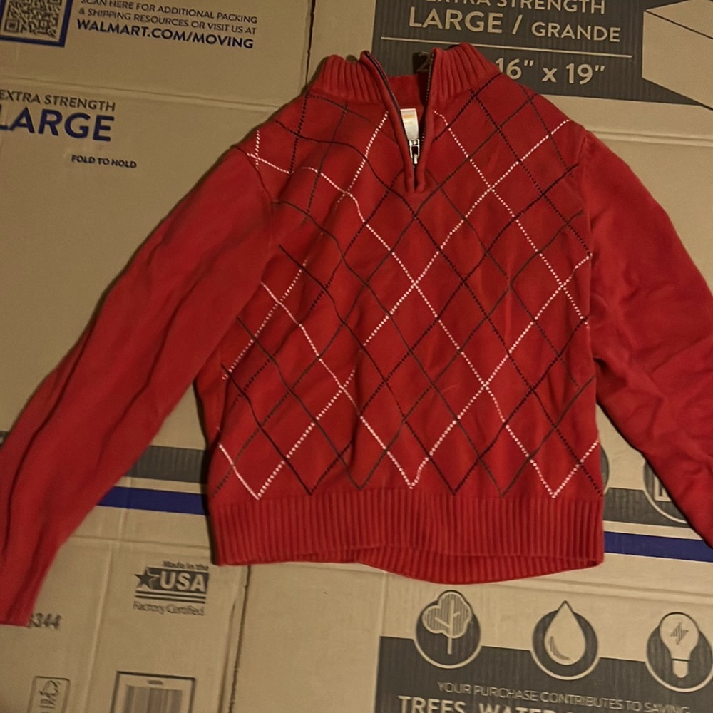 Boys red dress jacket